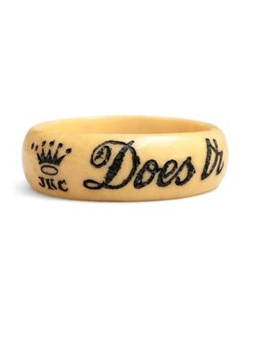 Jessica Kagan Cushman JKC “Does This Bracelet Make Me Look Fat?” Bangle Bracelet